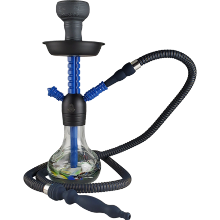 The Pharaoh’s Xena hookah is a perfect tabletop pipe. The Xena hookah comes with a built in diffuser for a smooth smoke. The base is made with some of the thickest glass Pharaoh’s has ever created to keep the weight so the hookah won’t easily be tipped over. Comes with: Stem, Tray, Hose, Base, Bowl, Tongs